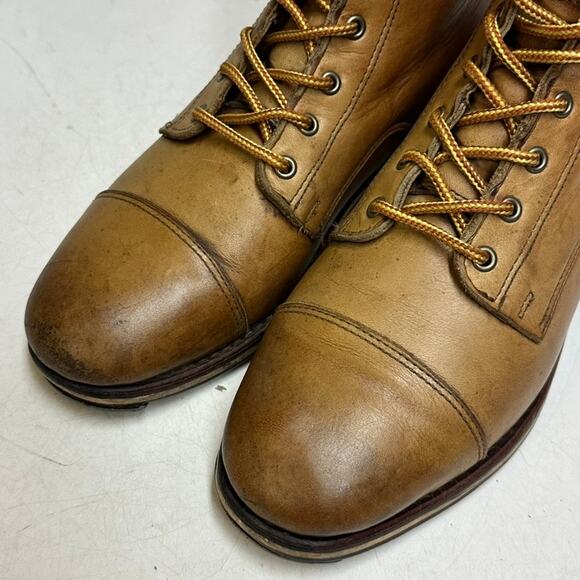 NEW HEELS Rancourt & Co. x Helm Hollis Boot Natural Made in Maine USA 9.5 D main image 6